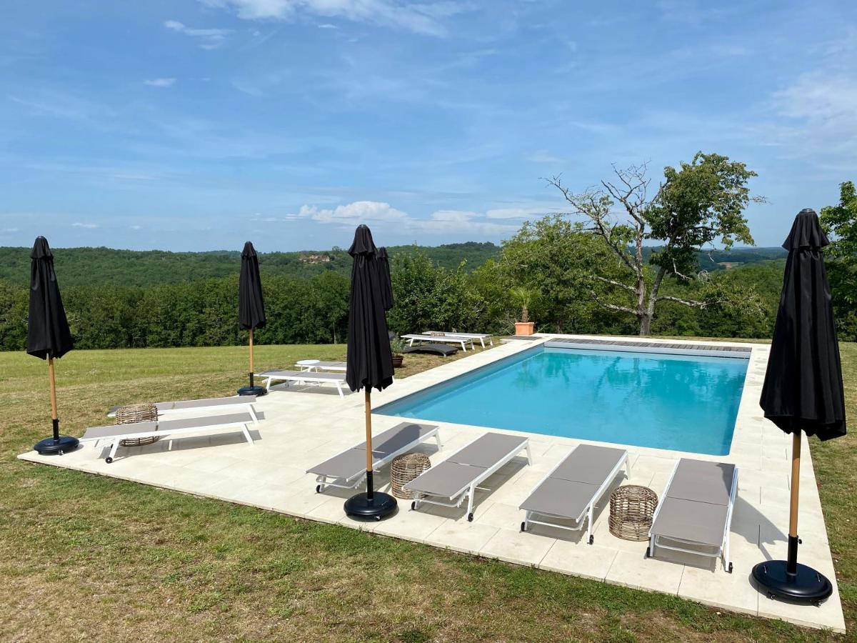 فيلا Domaine De Cazal - Gite 2 Pers Avec Piscine Au Coeur De 26 Hectares De Nature Preservee سان-سيبريان المظهر الخارجي الصورة